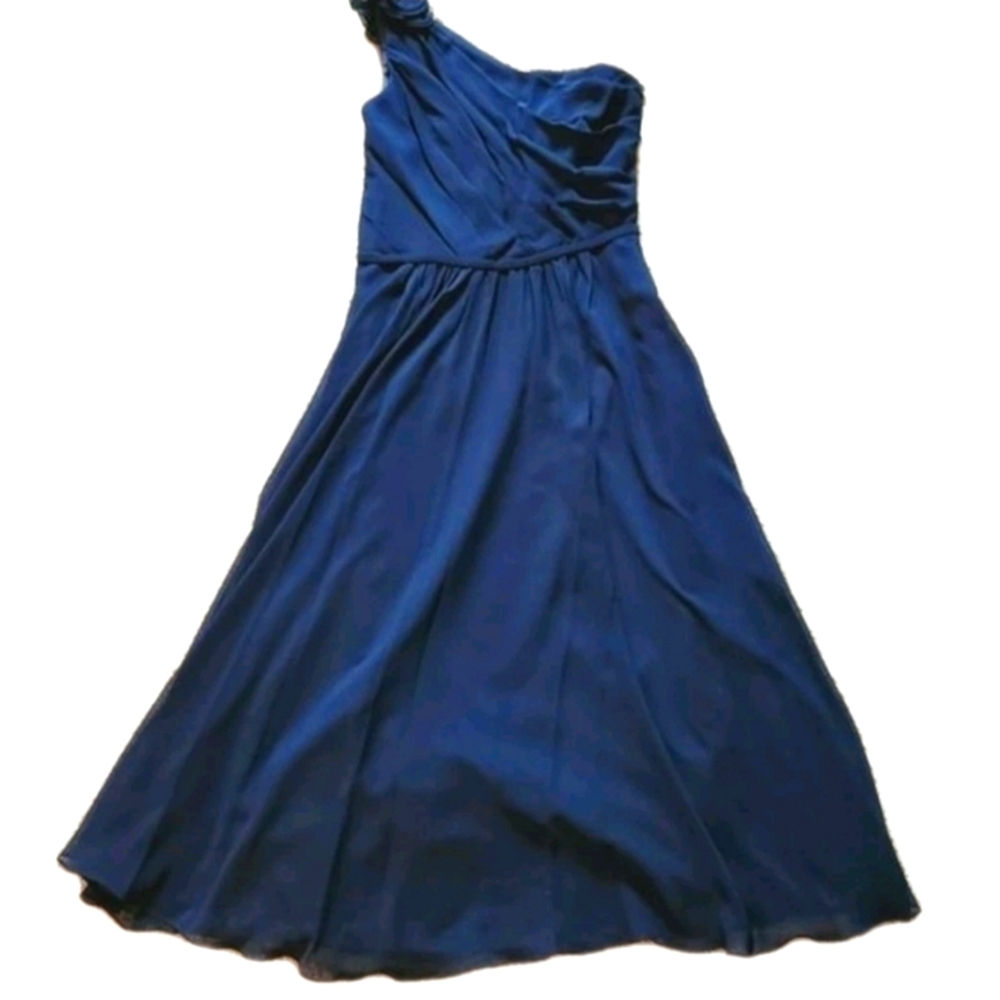 NWT David Tutera for Gather & Gown "Kelly" Size 8 Color navy - Picture 11 of 13